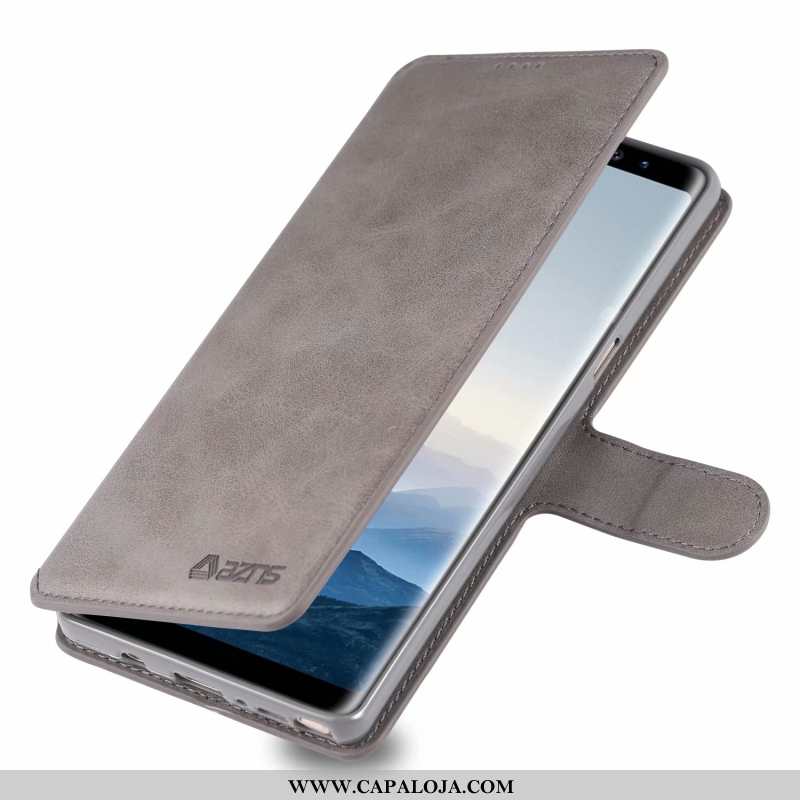 Capas Samsung Galaxy Note 8 Soft Completa Tampa Telemóvel Preto, Capa Samsung Galaxy Note 8 Protetor