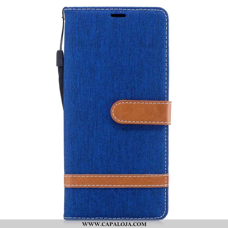 Capas Samsung Galaxy Note 8 Tendencia Denim Masculino Telemóvel Vermelho, Capa Samsung Galaxy Note 8