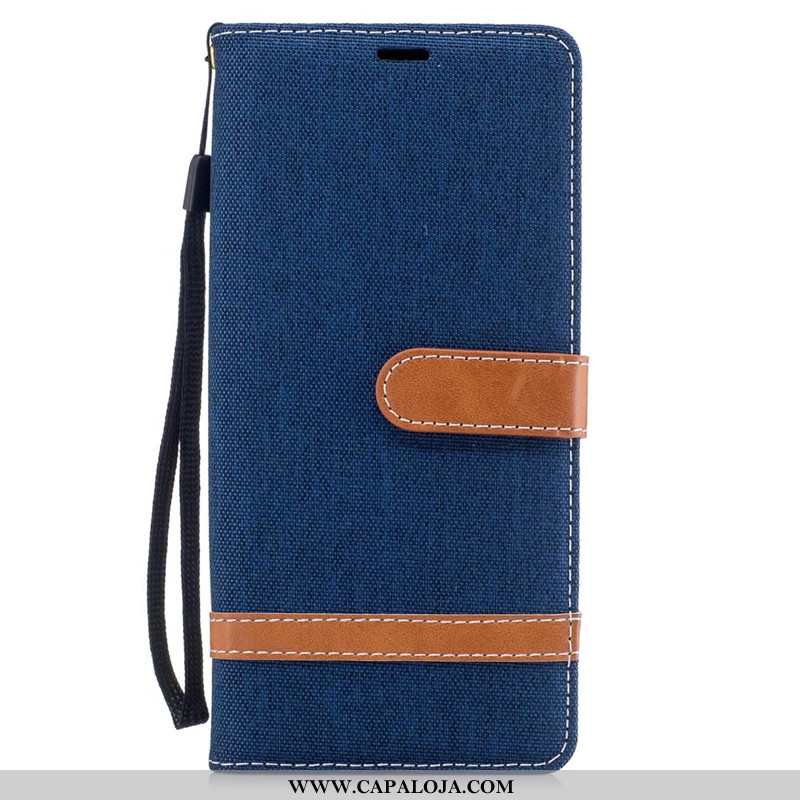 Capas Samsung Galaxy Note 8 Tendencia Denim Masculino Telemóvel Vermelho, Capa Samsung Galaxy Note 8