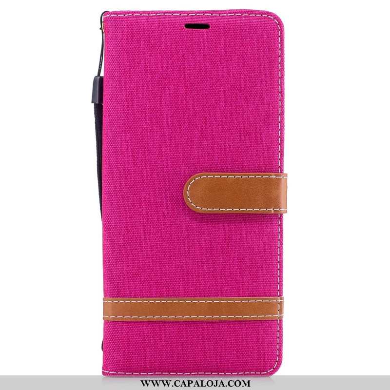 Capas Samsung Galaxy Note 8 Tendencia Denim Masculino Telemóvel Vermelho, Capa Samsung Galaxy Note 8