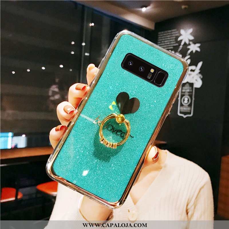 Capas Samsung Galaxy Note 8 Tendencia Feminino Completa Verde, Capa Samsung Galaxy Note 8 Soft Onlin