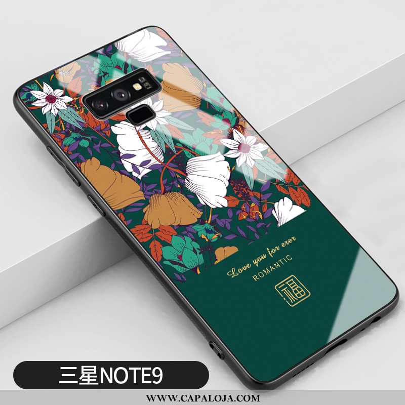 Capas Samsung Galaxy Note 9 Personalizado Antiqueda Malha Cases Verde, Capa Samsung Galaxy Note 9 Cr