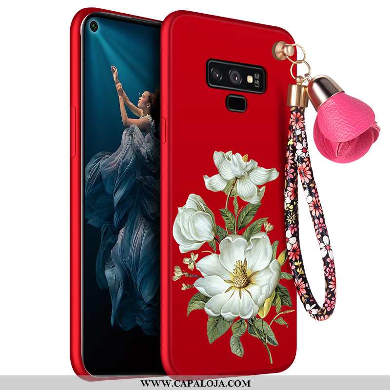 Capas Samsung Galaxy Note 9 Soft Vermelha Telemóvel Vermelho, Capa Samsung Galaxy Note 9 Protetoras 