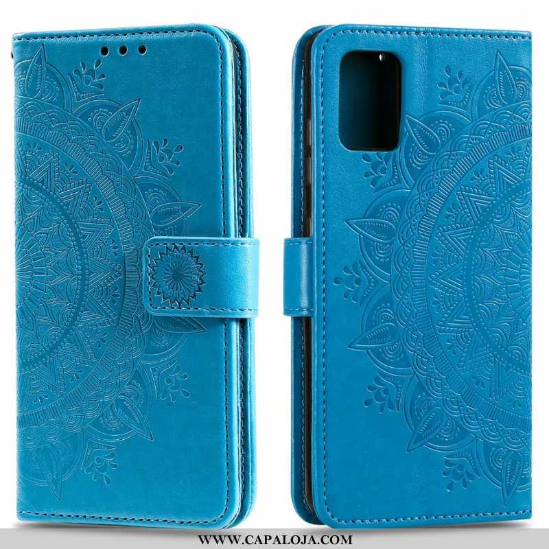 Capas Samsung Galaxy Note20 Couro Cover Cases Telemóvel, Capa Samsung Galaxy Note20 Azul Online