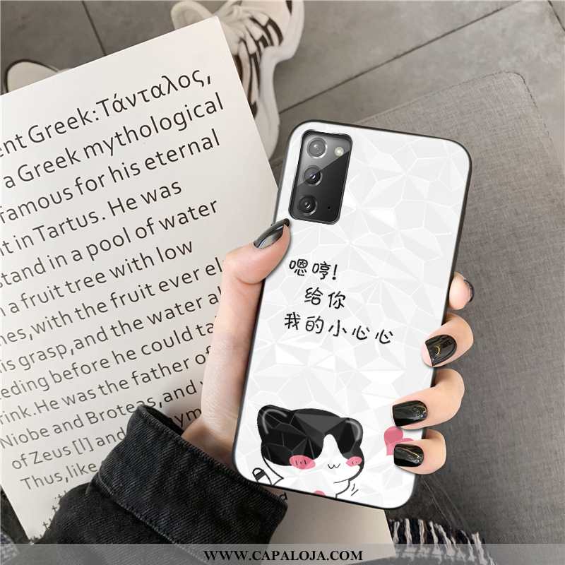 Capas Samsung Galaxy Note20 Tendencia Antiqueda Preto, Capa Samsung Galaxy Note20 Desenho Animado Ba