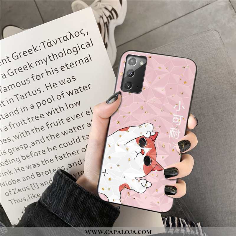 Capas Samsung Galaxy Note20 Tendencia Antiqueda Preto, Capa Samsung Galaxy Note20 Desenho Animado Ba