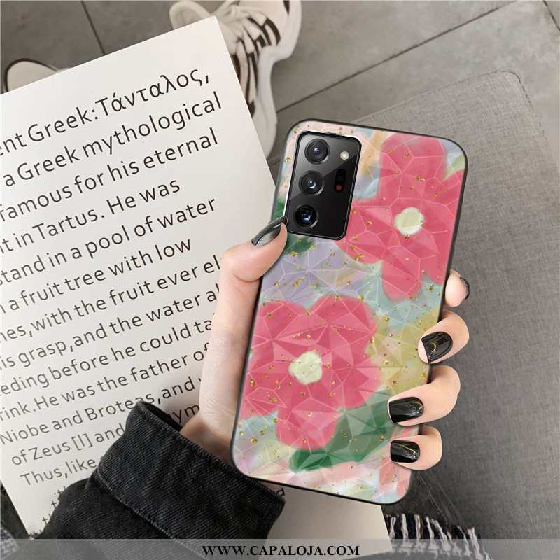 Capas Samsung Galaxy Note20 Ultra Diamond Floral Feminino Antiqueda, Capa Samsung Galaxy Note20 Ultr