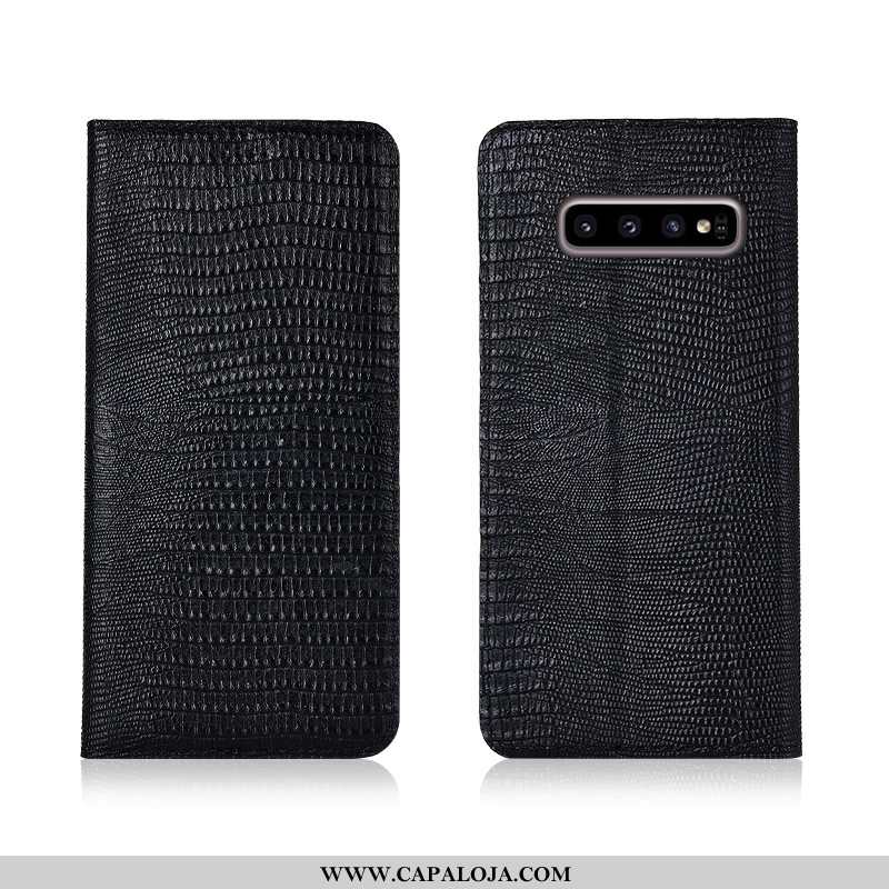 Capas Samsung Galaxy S10 Couro Protetoras Legitimo Telemóvel Cases Castanho, Capa Samsung Galaxy S10