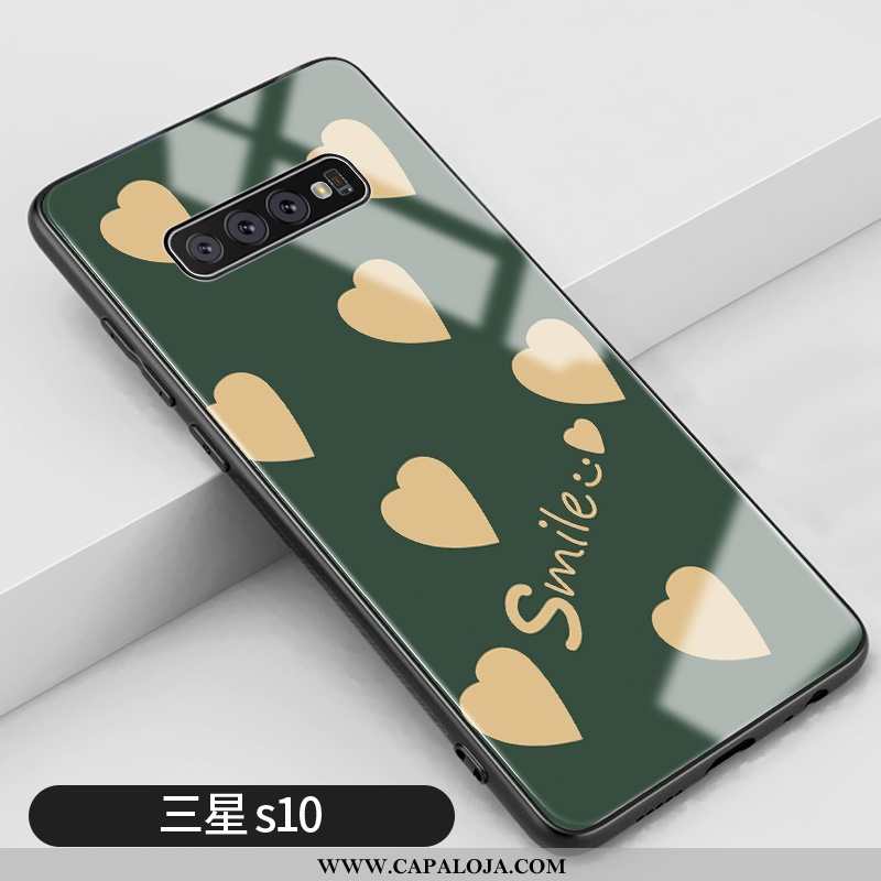 Capas Samsung Galaxy S10 Criativas Vidro Cases Frente Cinza, Capa Samsung Galaxy S10 Tendencia Barat