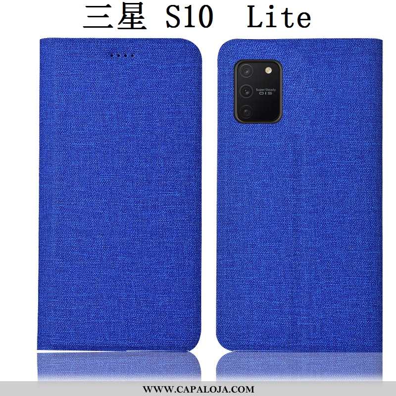 Capas Samsung Galaxy S10 Lite Couro Telemóvel Antiqueda Cases Azul, Capa Samsung Galaxy S10 Lite Pro