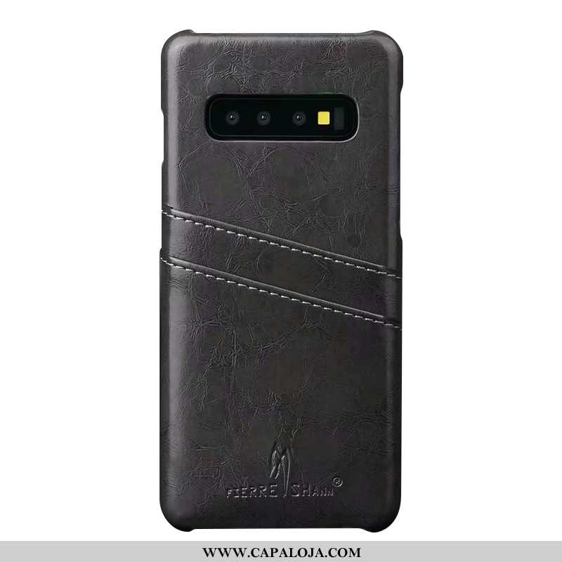 Capas Samsung Galaxy S10+ Protetoras Cases Feminino Criativas Preto, Capa Samsung Galaxy S10+ Person