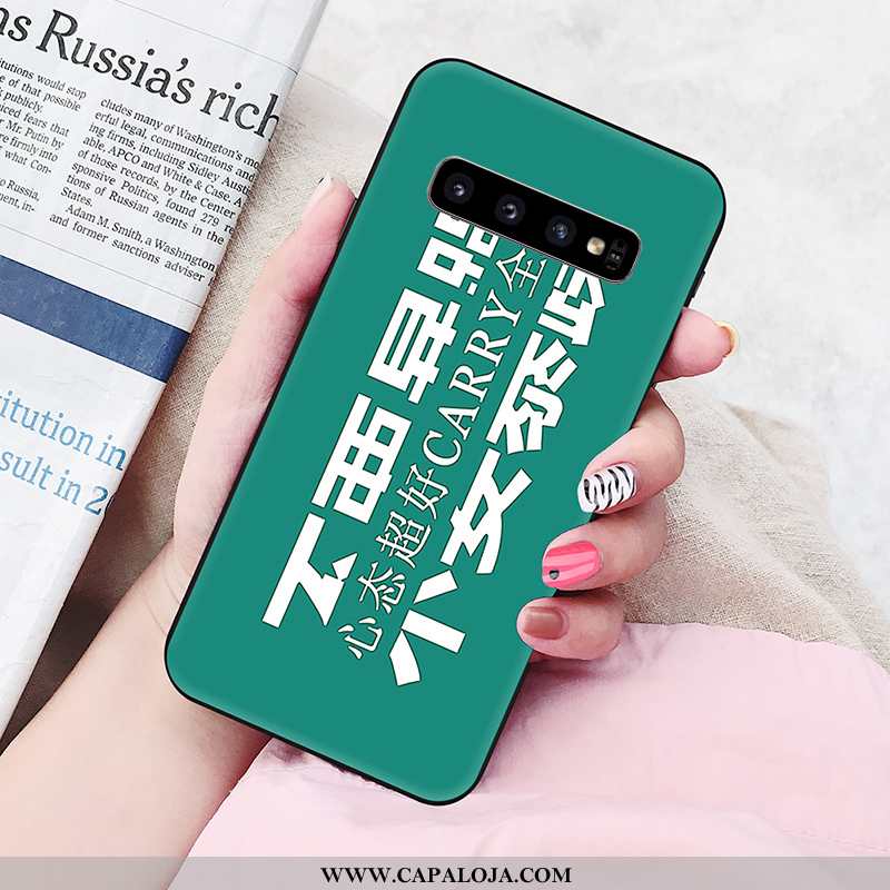 Capas Samsung Galaxy S10 Silicone Soft Rosa Cases, Capa Samsung Galaxy S10 Personalizada Venda