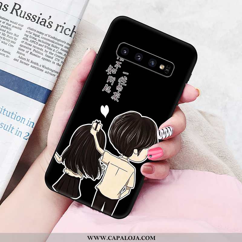 Capas Samsung Galaxy S10 Silicone Soft Rosa Cases, Capa Samsung Galaxy S10 Personalizada Venda