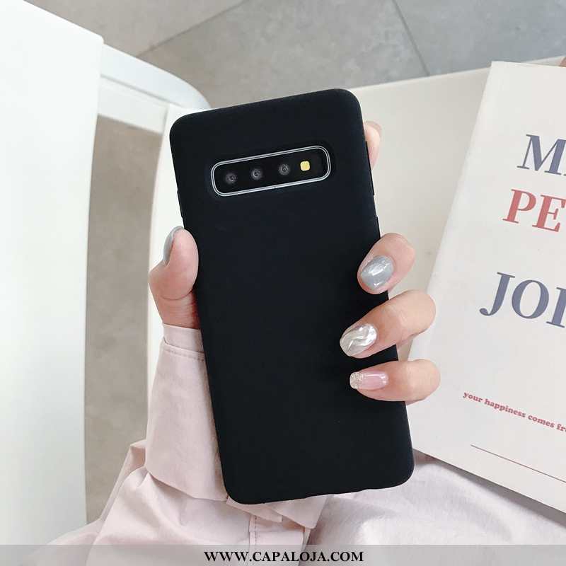 Capas Samsung Galaxy S10+ Soft Antiqueda Vermelha Feminino Vermelho, Capa Samsung Galaxy S10+ Tenden