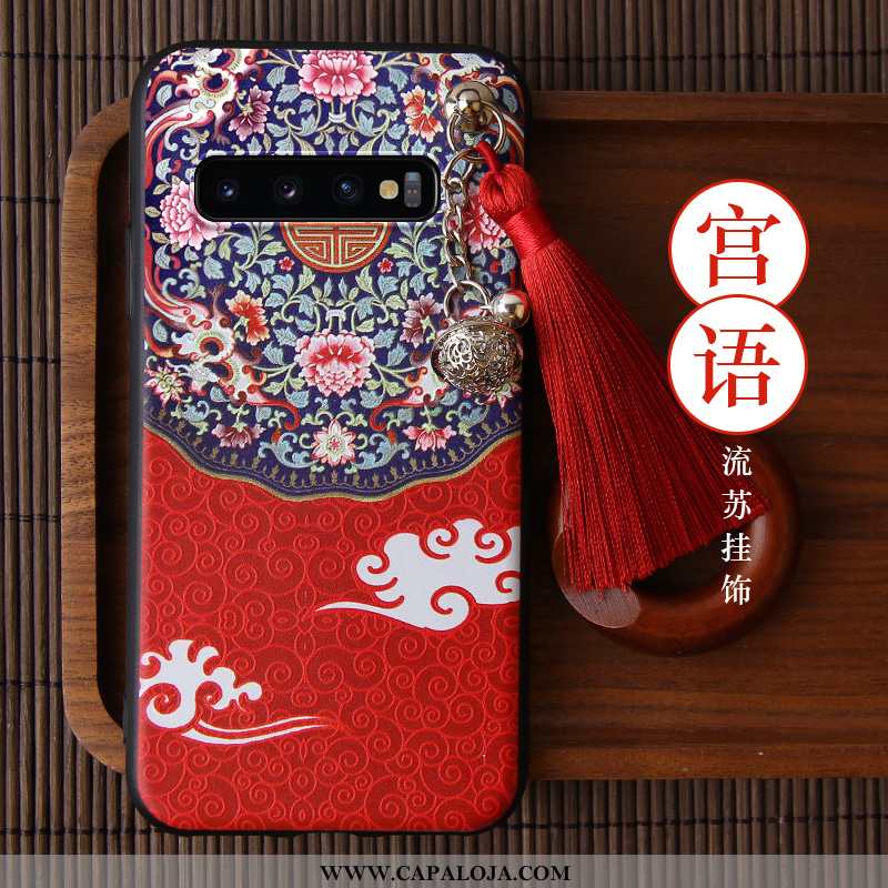 Capas Samsung Galaxy S10 Tendencia Midi Telemóvel Vermelha Vermelho, Capa Samsung Galaxy S10 Persona