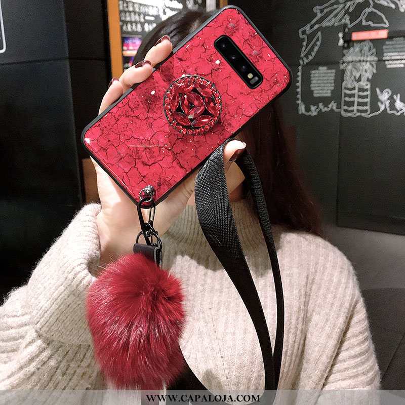 Capas Samsung Galaxy S10 Tendencia Roxa Antiqueda Roxo, Capa Samsung Galaxy S10 Soft Venda