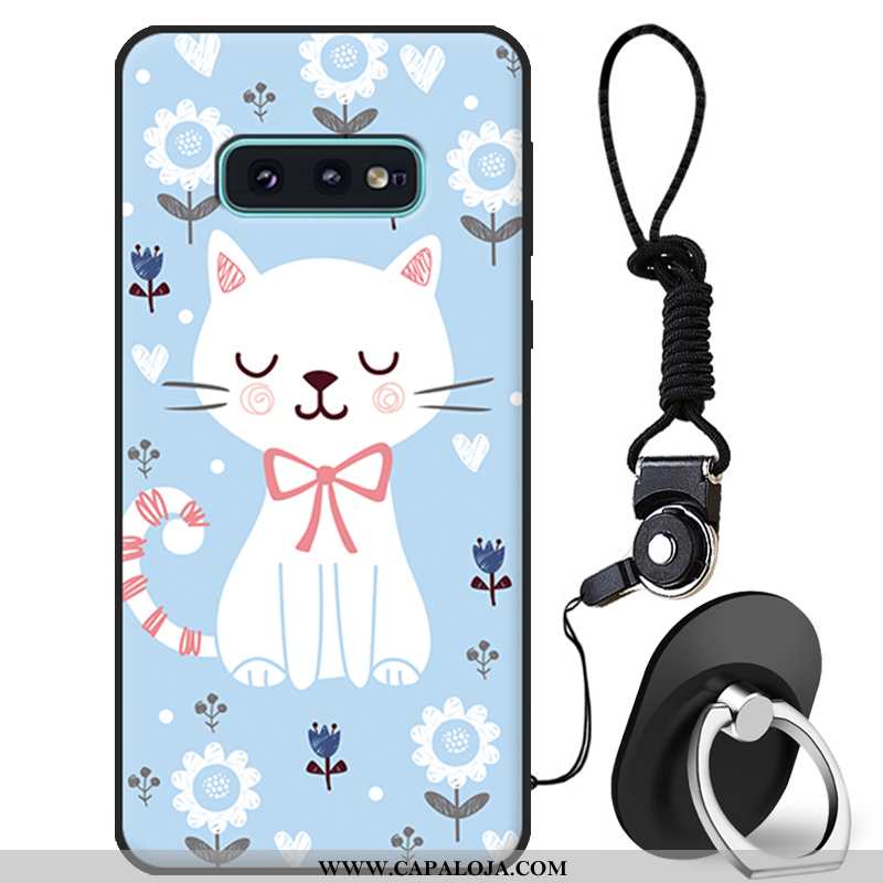 Capas Samsung Galaxy S10e Desenho Animado Silicone Telemóvel Masculino Branco, Capa Samsung Galaxy S