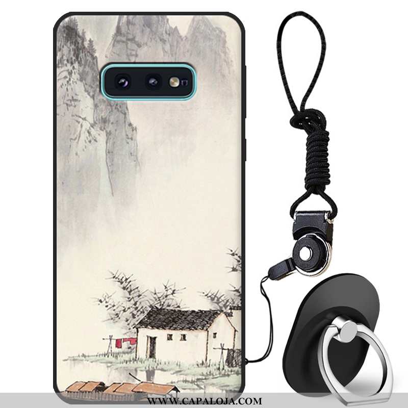 Capas Samsung Galaxy S10e Desenho Animado Silicone Telemóvel Masculino Branco, Capa Samsung Galaxy S