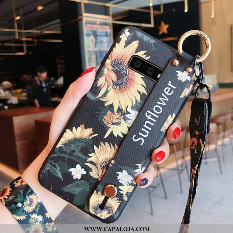 Capas Samsung Galaxy S10e Fosco Preto Criativas Nova, Capa Samsung Galaxy S10e Personalizada Barato