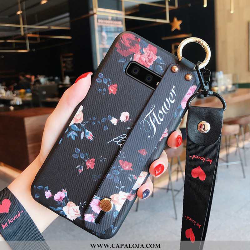 Capas Samsung Galaxy S10e Fosco Preto Criativas Nova, Capa Samsung Galaxy S10e Personalizada Barato