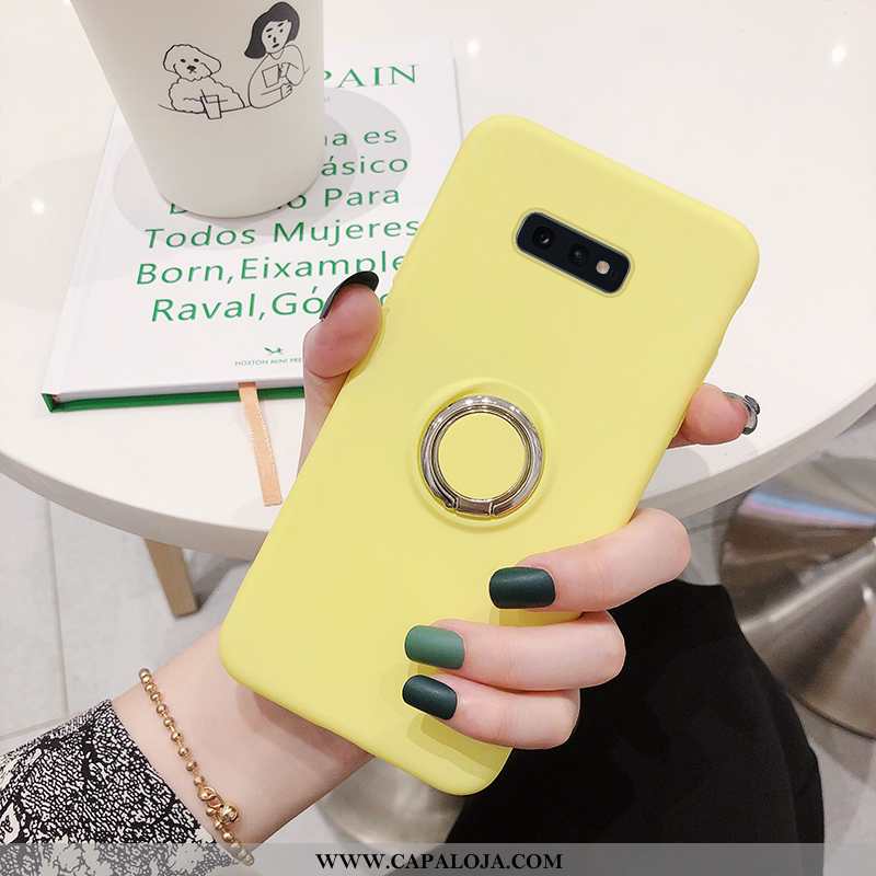 Capas Samsung Galaxy S10e Personalizado Amarelo Telemóvel, Capa Samsung Galaxy S10e Silicone Baratas