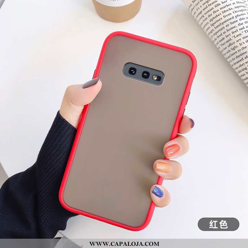 Capas Samsung Galaxy S10e Protetoras Feminino Cases Minimalista Vermelho, Capa Samsung Galaxy S10e S