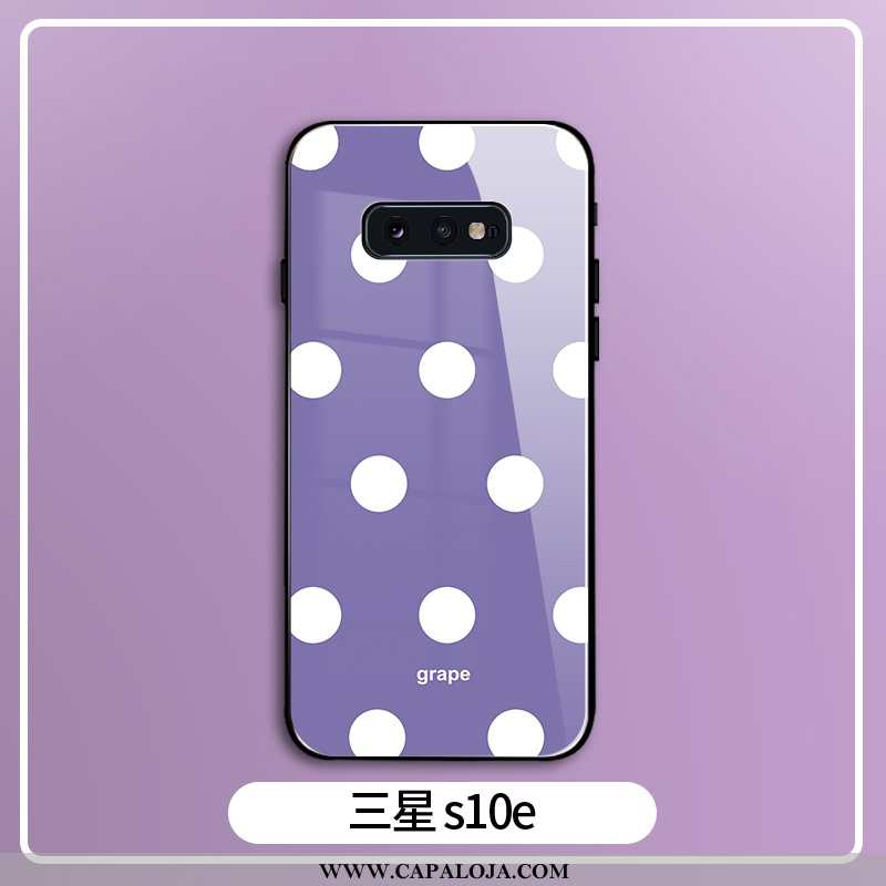 Capas Samsung Galaxy S10e Protetoras Frente Vidro Roxa Roxo, Capa Samsung Galaxy S10e Silicone Barat