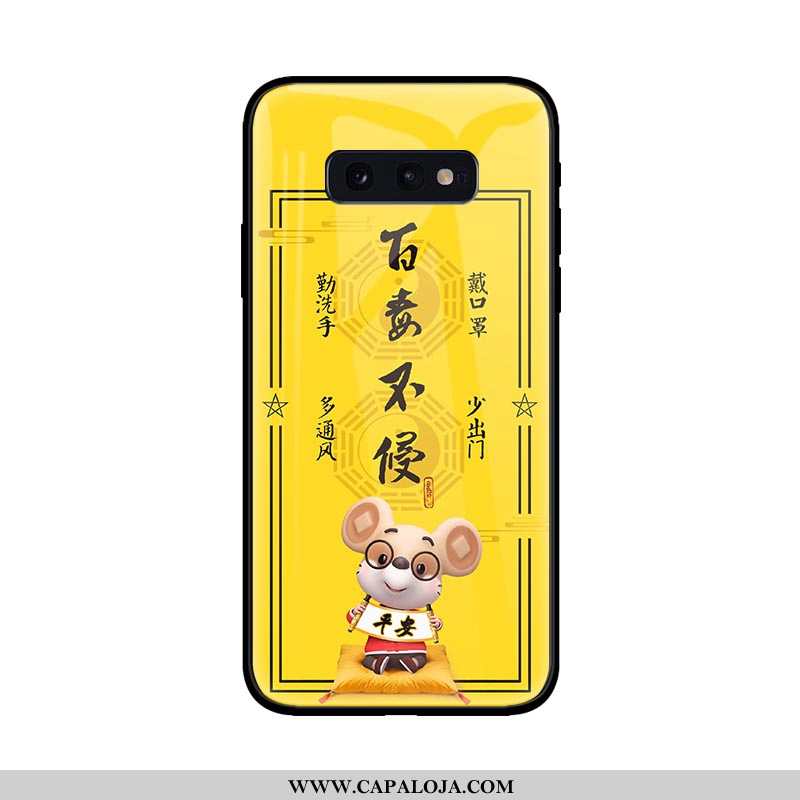 Capas Samsung Galaxy S10e Protetoras Telemóvel Criativas Personalizado Amarelo, Capa Samsung Galaxy 