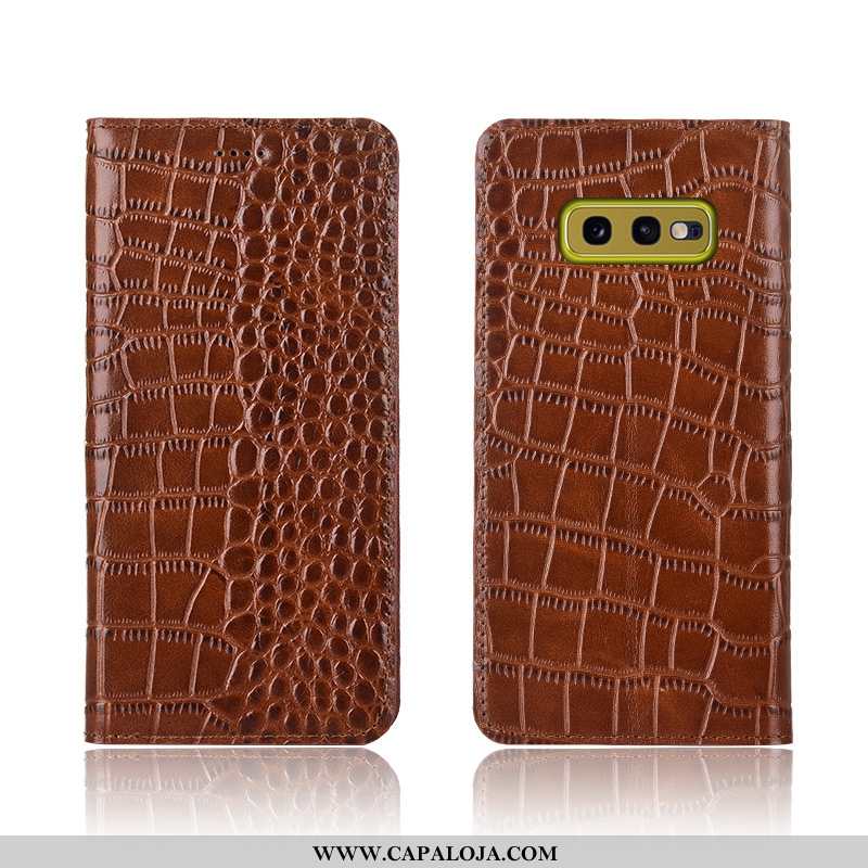 Capas Samsung Galaxy S10e Protetoras Telemóvel Soft Cases Azul, Capa Samsung Galaxy S10e Couro Genuí