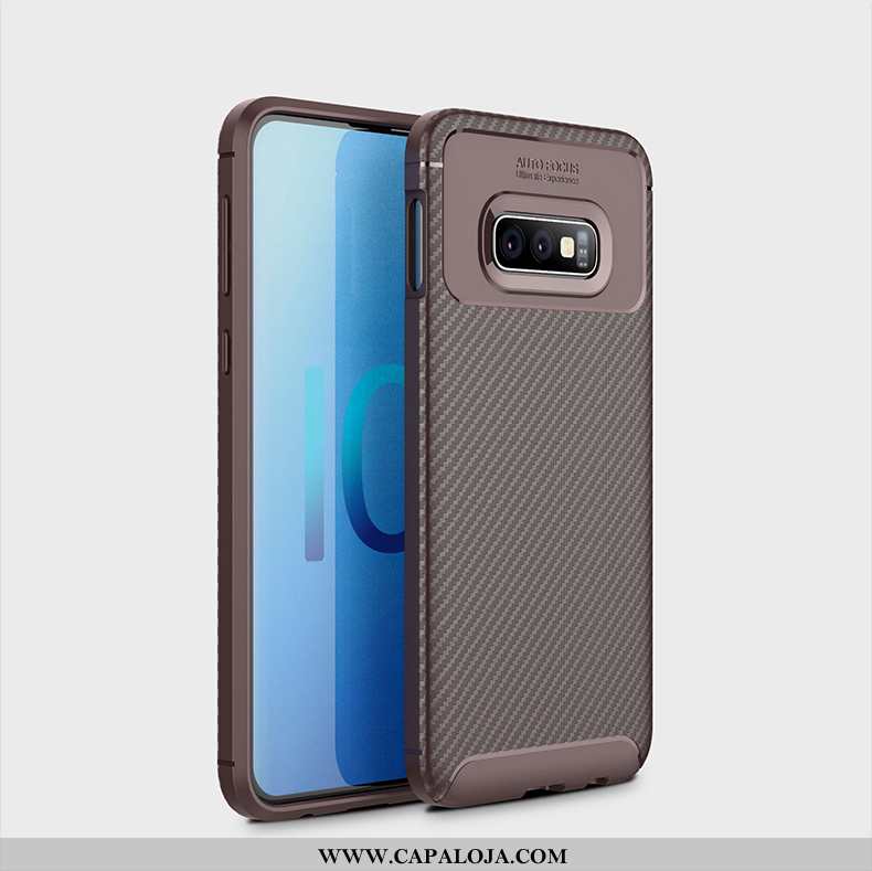 Capas Samsung Galaxy S10e Slim Antiqueda Telemóvel Preto, Capa Samsung Galaxy S10e Soft Promoção