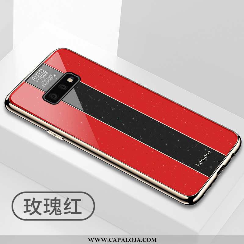 Capas Samsung Galaxy S10e Vidro Preto Tendencia Completa, Capa Samsung Galaxy S10e Personalizado Pro