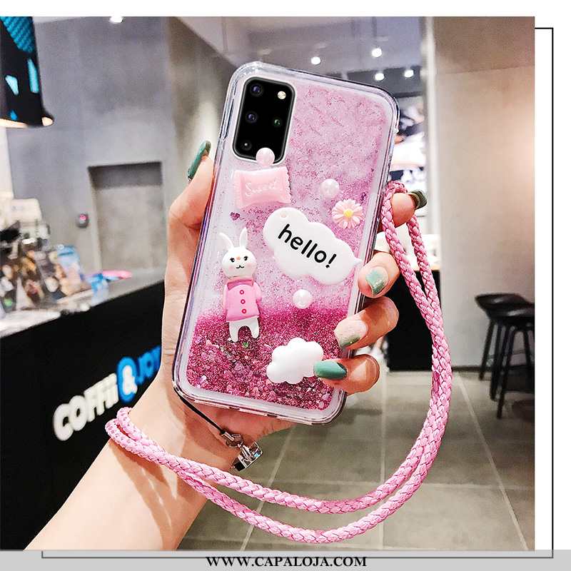 Capas Samsung Galaxy S20+ Tendencia Cases Criativas Completa Rosa, Capa Samsung Galaxy S20+ Soft Bar