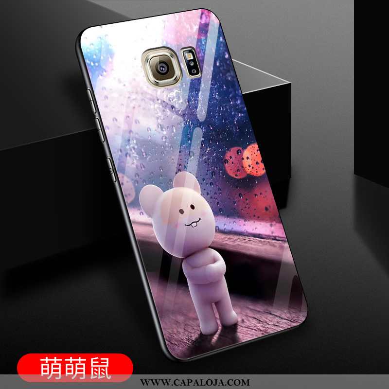 Capas Samsung Galaxy S6 Edge Protetoras Roxa Telemóvel Para Reveillon Roxo, Capa Samsung Galaxy S6 E