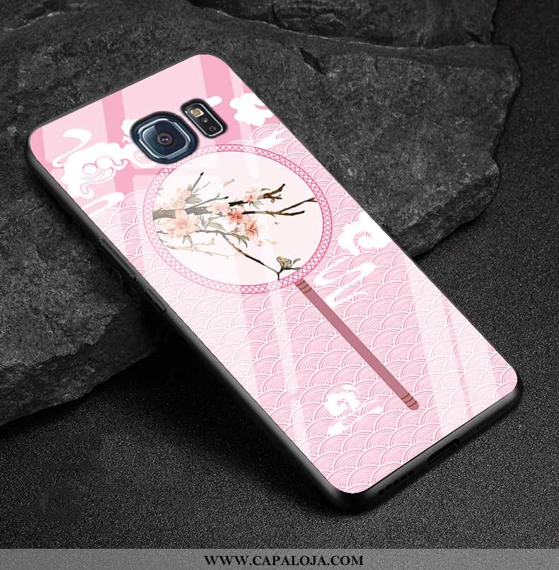 Capas Samsung Galaxy S6 Edge Vidro Flatform Branco Cases, Capa Samsung Galaxy S6 Edge Protetoras Bar