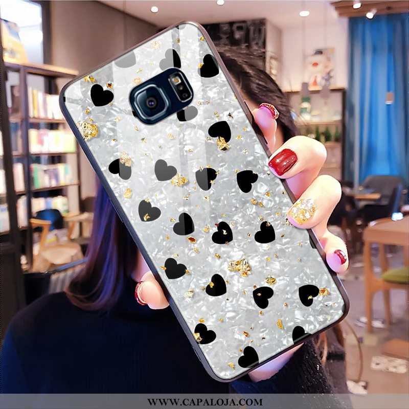 Capas Samsung Galaxy S7 Edge Silicone Branco Frente, Capa Samsung Galaxy S7 Edge Vidro Baratas