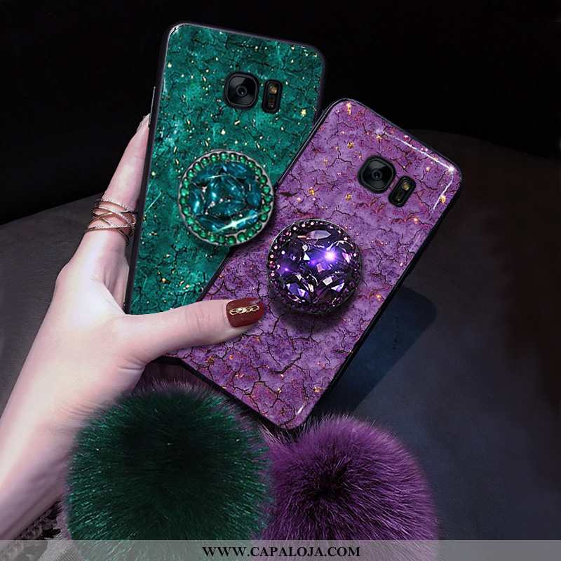 Capas Samsung Galaxy S7 Protetoras Ag Slim Masculino Roxo, Capa Samsung Galaxy S7 Fosco Baratas