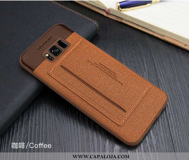 Capas Samsung Galaxy S8 Couro Antiqueda Cases Amarelo, Capa Samsung Galaxy S8 Telemóvel Venda