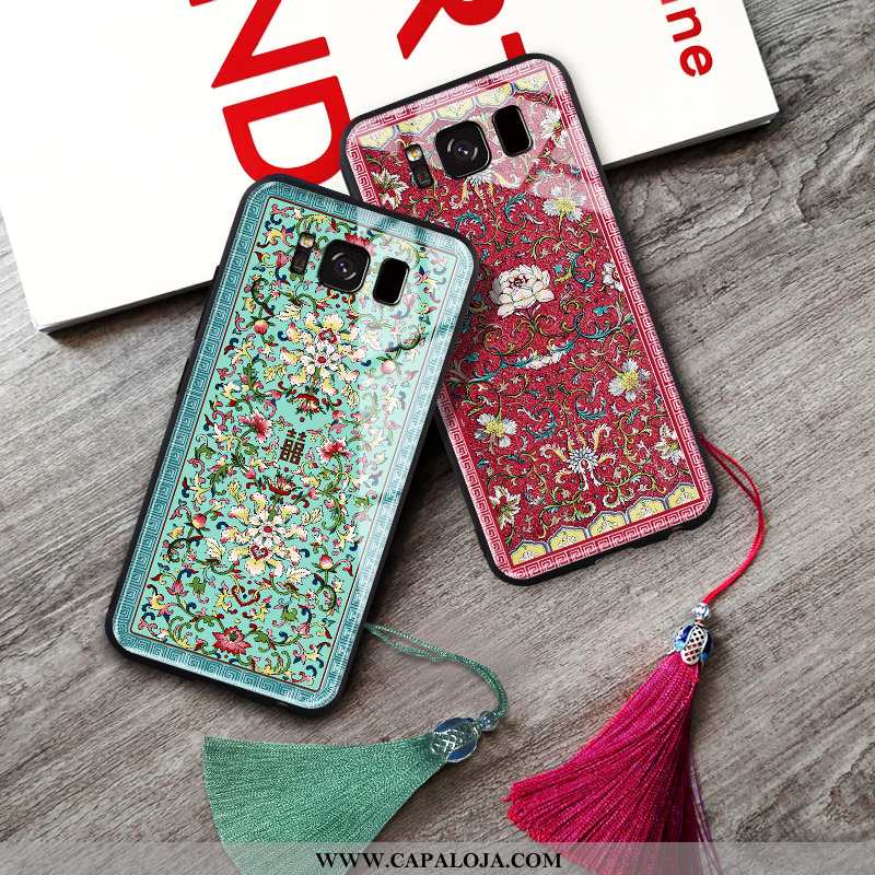 Capas Samsung Galaxy S8+ Criativas Cases Silicone Midi Verde, Capa Samsung Galaxy S8+ Tendencia Bara