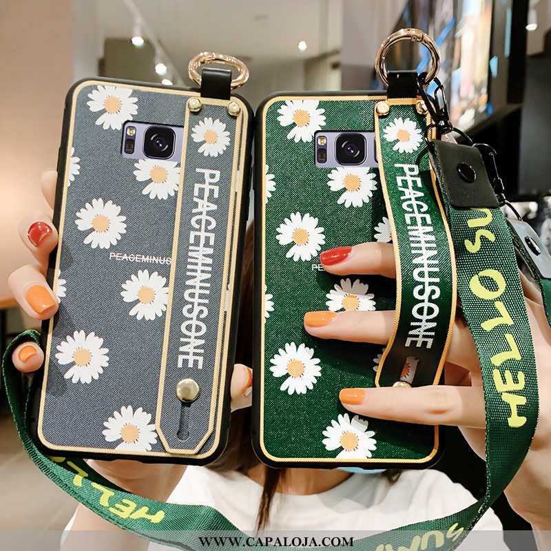 Capas Samsung Galaxy S8+ Criativas Masculino Pintado Cases Verde, Capa Samsung Galaxy S8+ Tendencia 