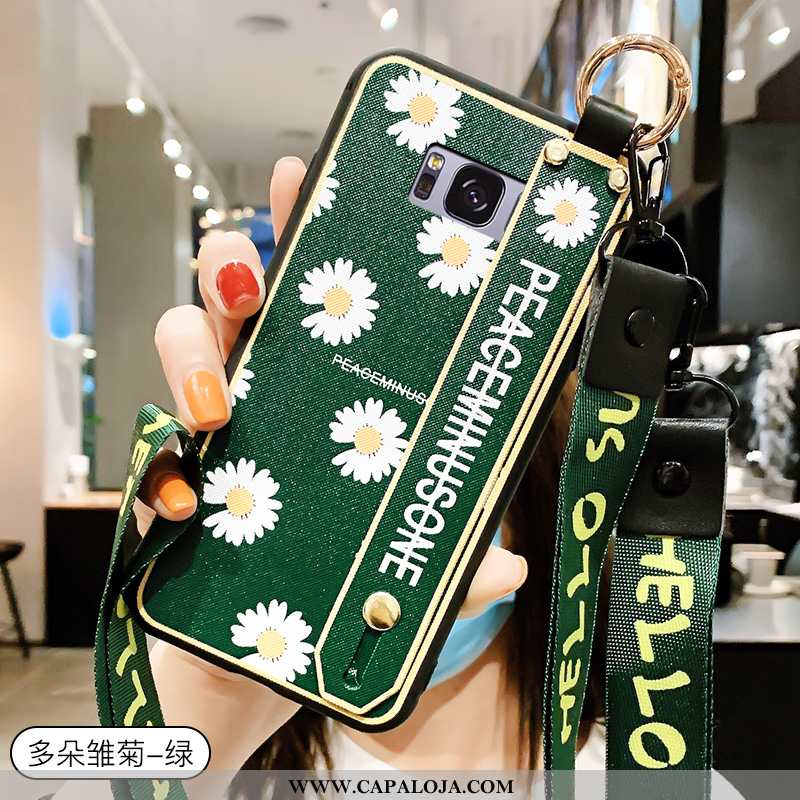 Capas Samsung Galaxy S8+ Criativas Masculino Pintado Cases Verde, Capa Samsung Galaxy S8+ Tendencia 