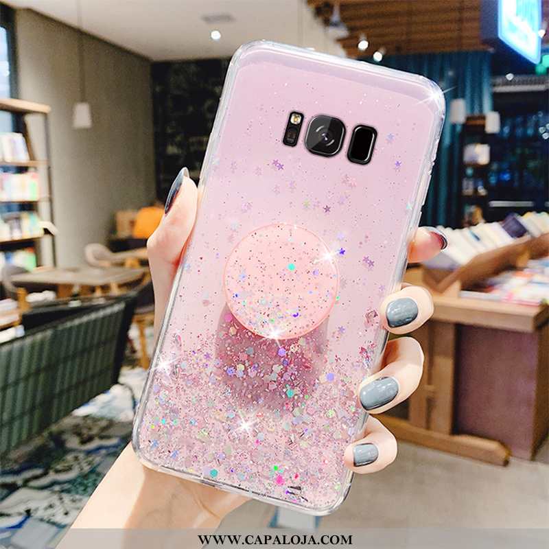 Capas Samsung Galaxy S8+ Criativas Vermelha Soft Verde, Capa Samsung Galaxy S8+ Tendencia Barato