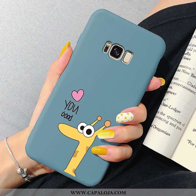 Capas Samsung Galaxy S8 Desenho Animado Criativas Vermelha Telemóvel Azul, Capa Samsung Galaxy S8 Pr