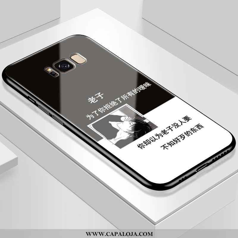 Capas Samsung Galaxy S8+ Personalizada Soft Telemóvel Casal Branco, Capa Samsung Galaxy S8+ Criativa