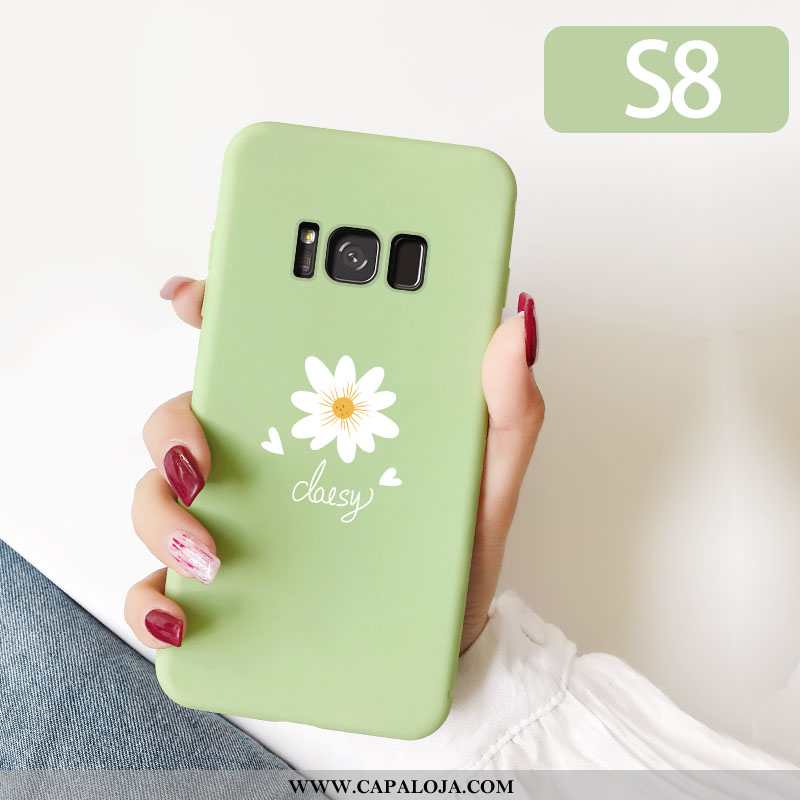 Capas Samsung Galaxy S8 Silicone Personalizada Vermelha Pu Amarelo, Capa Samsung Galaxy S8 Fosco Bar