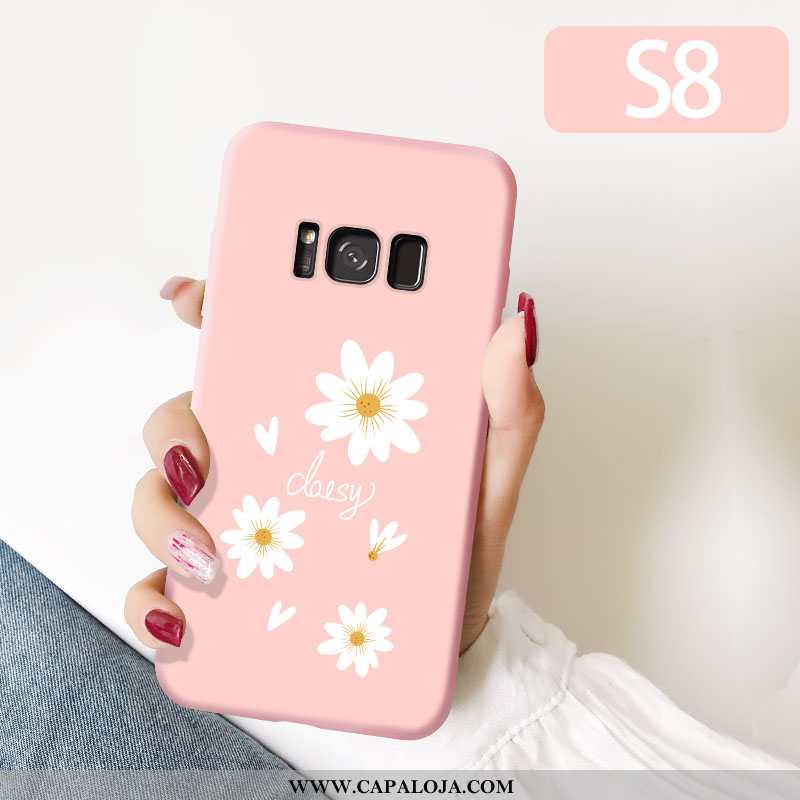 Capas Samsung Galaxy S8 Silicone Personalizada Vermelha Pu Amarelo, Capa Samsung Galaxy S8 Fosco Bar