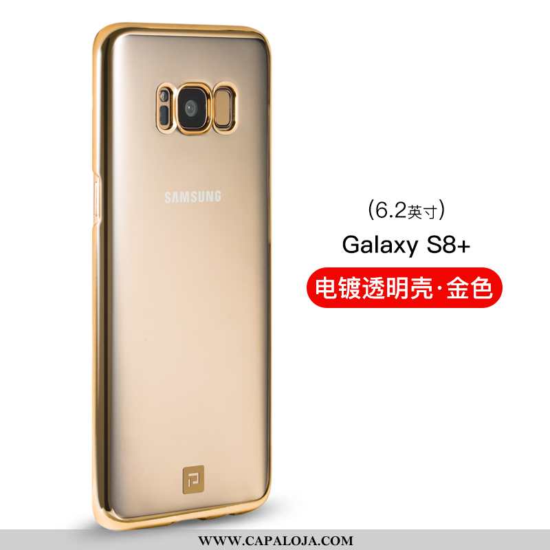 Capas Samsung Galaxy S8+ Tendencia Completa Cases Dourada Dourado, Capa Samsung Galaxy S8+ Super Ven