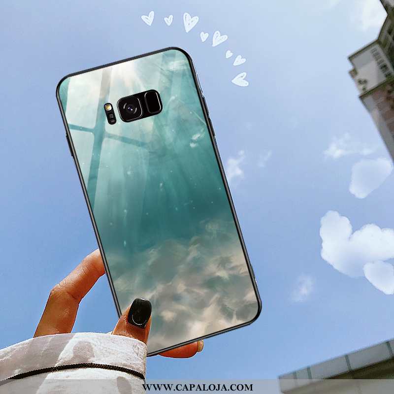 Capas Samsung Galaxy S8+ Tendencia Personalizada Desenho Animado Tampa Roxo, Capa Samsung Galaxy S8+