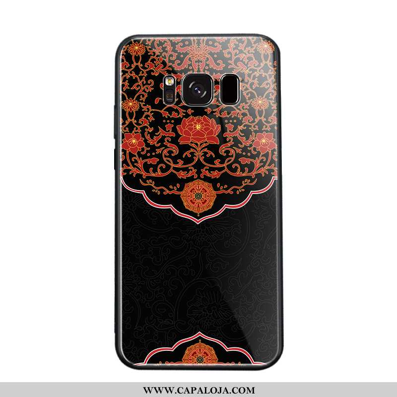 Capas Samsung Galaxy S8+ Tendencia Telemóvel Preto, Capa Samsung Galaxy S8+ Protetoras Barato