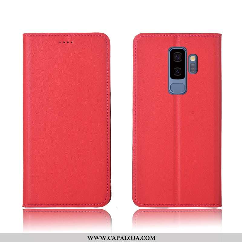 Capas Samsung Galaxy S9+ Couro Antiqueda Protetoras Nova Amarelo, Capa Samsung Galaxy S9+ Soft Promo