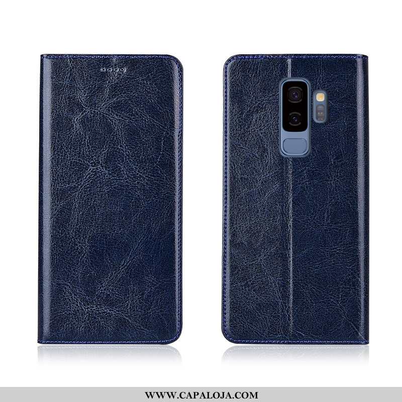 Capas Samsung Galaxy S9+ Couro Genuíno Feminino Nova Caqui, Capa Samsung Galaxy S9+ Couro Comprar